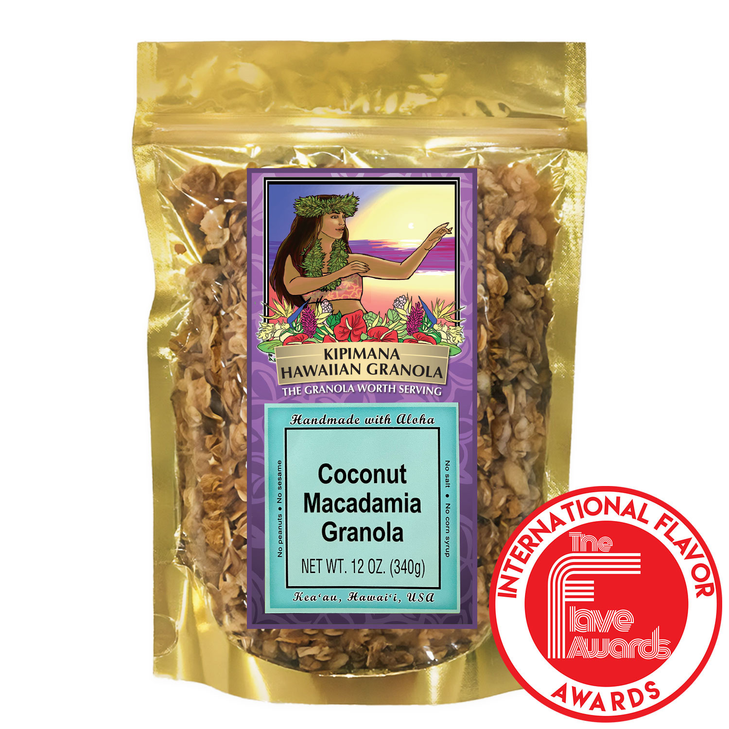 Coconut Macadamia Granola