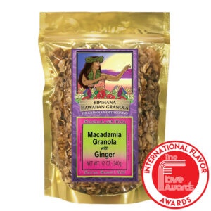 Macadamia Granola with Ginger